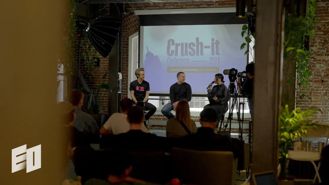 At "Crush-it" conference