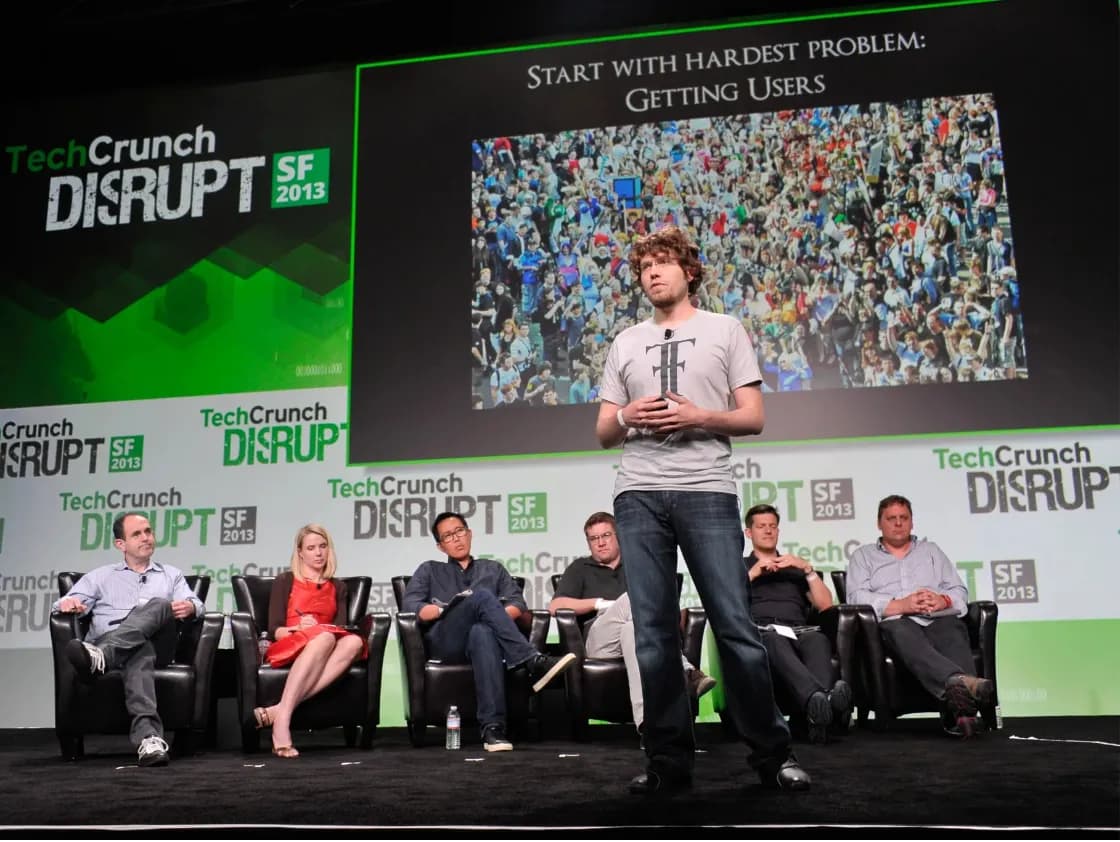 Discord founder Jason Citron at Disrupt 2013