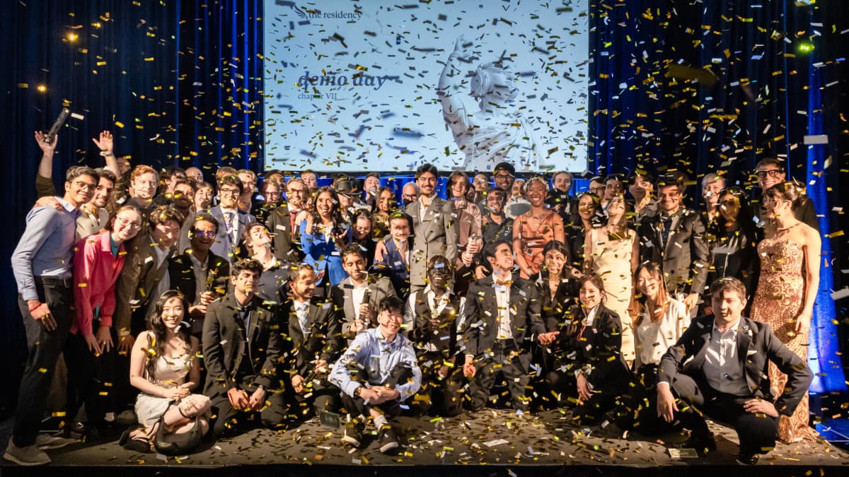 The Residency's Demo Day, source: The Residency X