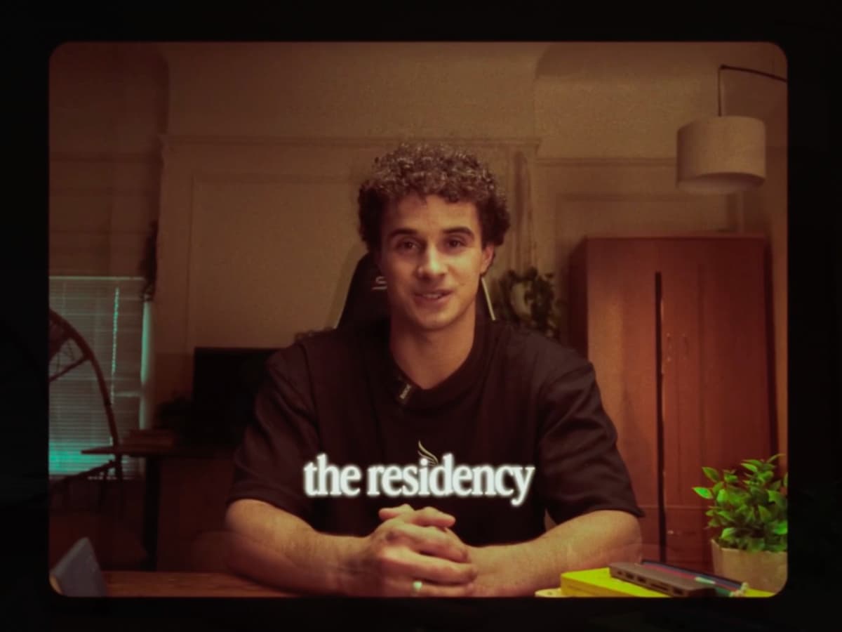 Peter D'Ambrosio in The Residency's video, source: The Residency X