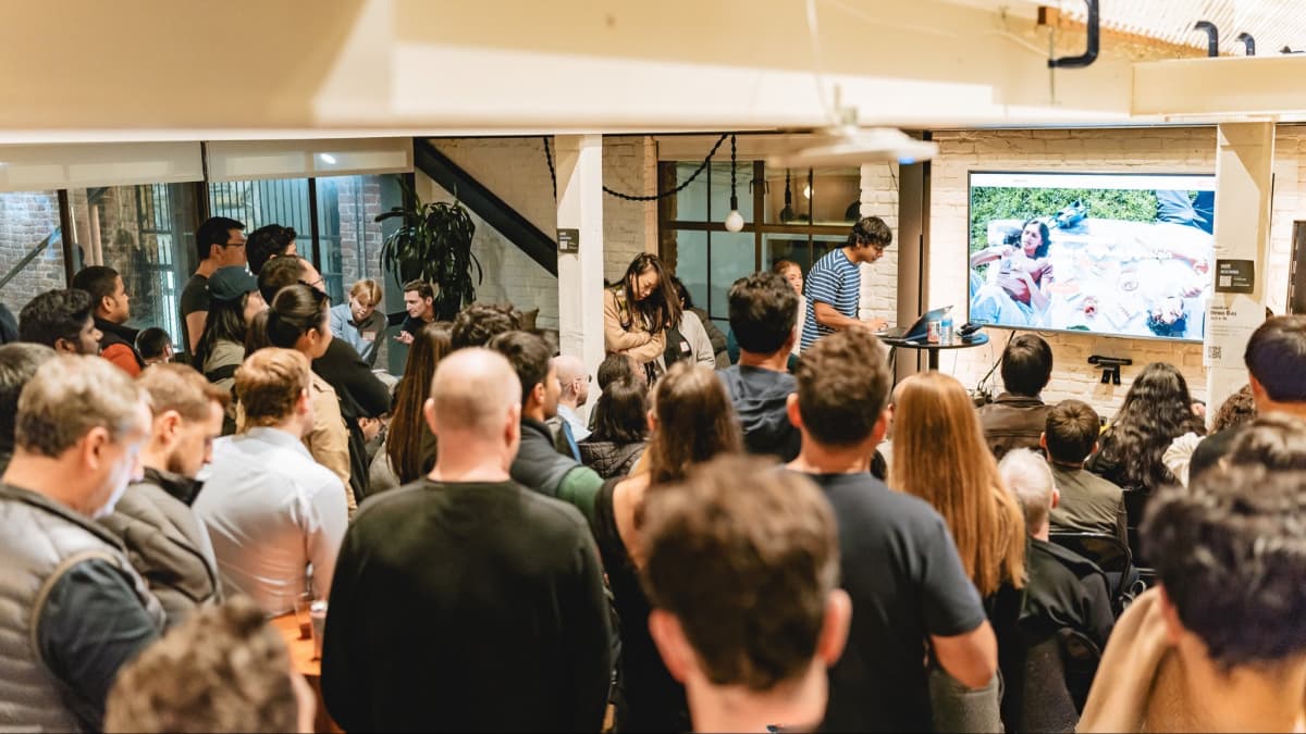 A Founders Cafe event. Courtesy of AngelList.