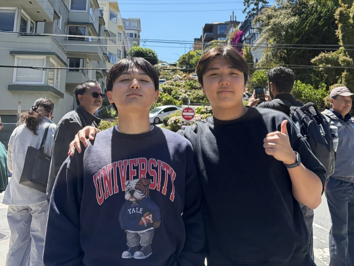 David and Chase. Courtesy of Sume Labs.