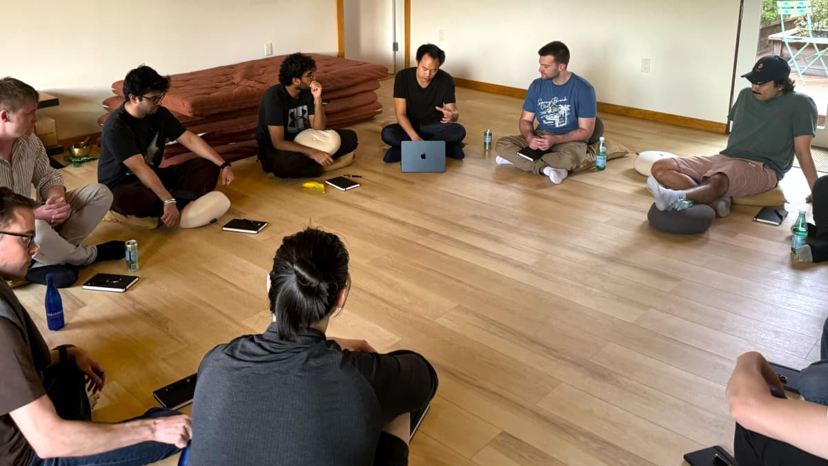Round table with Don Ho. Courtesy of Lightyear