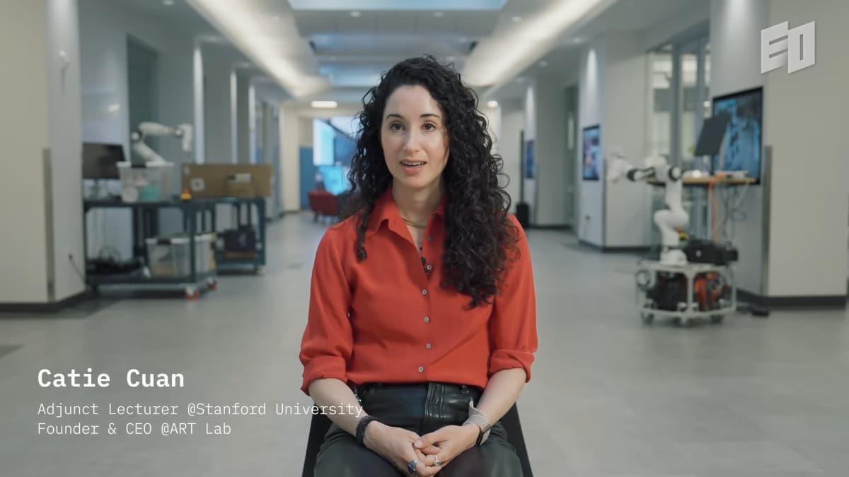 Catie Cuan, founder of Stanford's ART Lab
