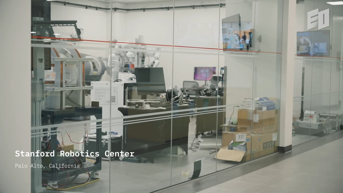 A Unitree humanoid robot