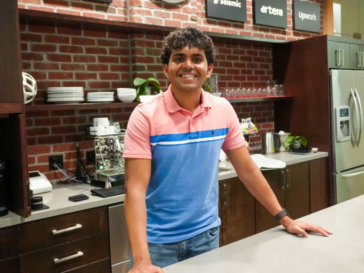 Pavan Kumar, Co-founder and CEO of Clean. Photo by EO.