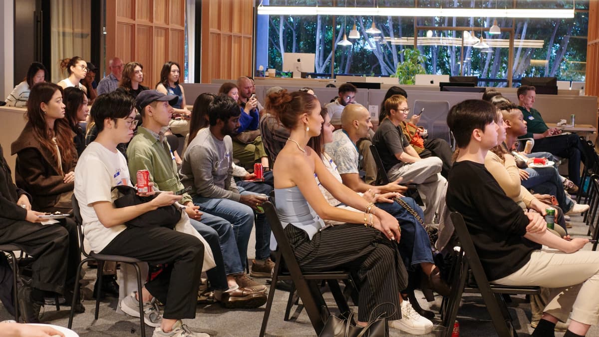 The audience at the New Media Creators Summit, Photo by EO