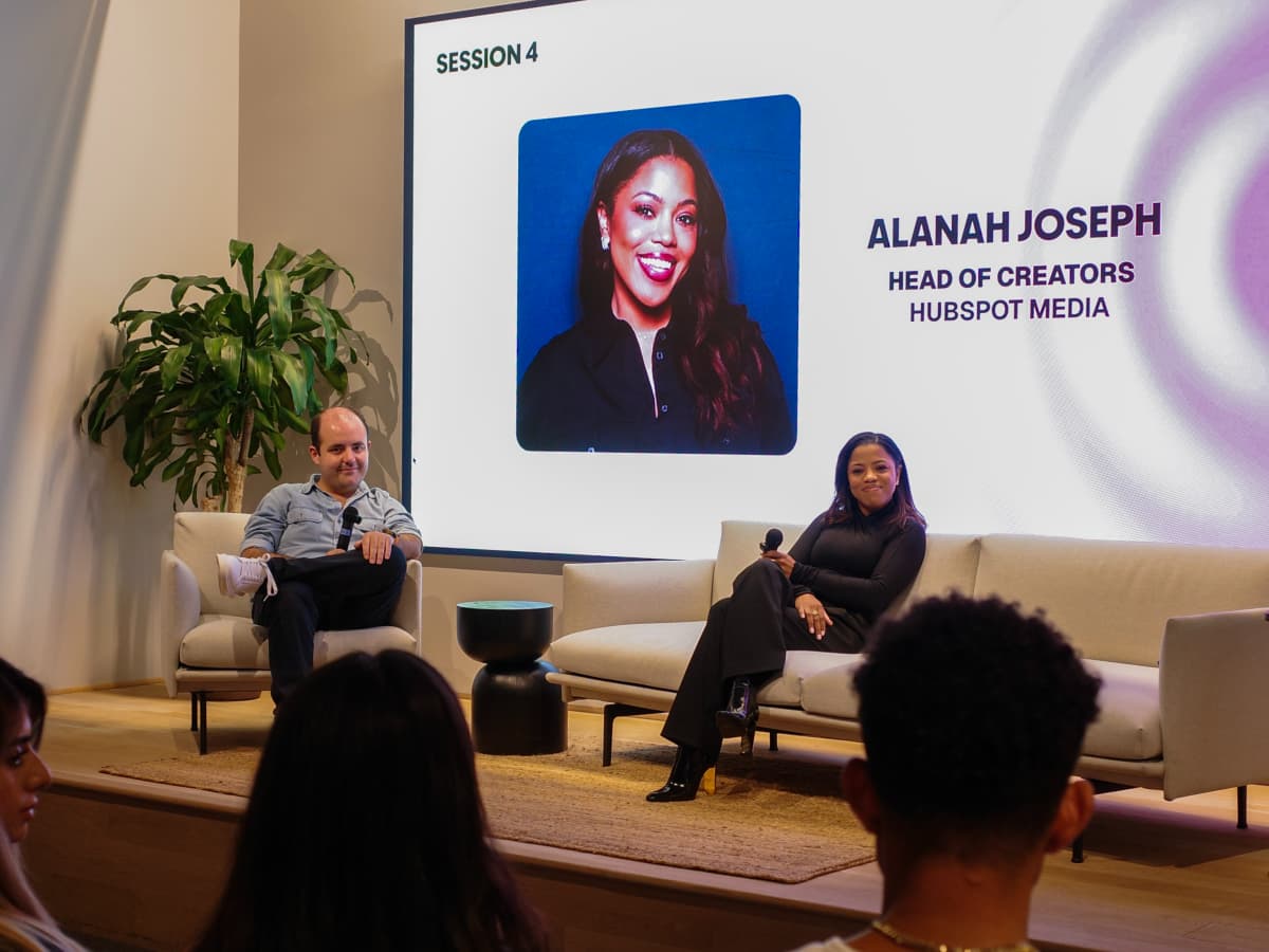 Alanah Joseph on stage for the final session, Photo by EO