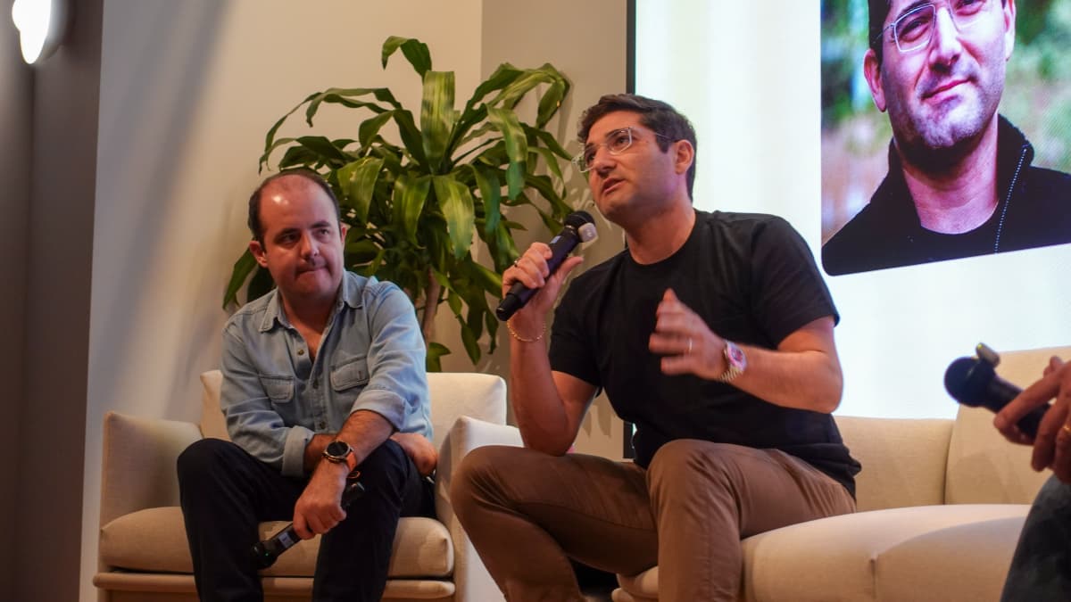 Drake Martinet speaks during the second session, Photo by EO