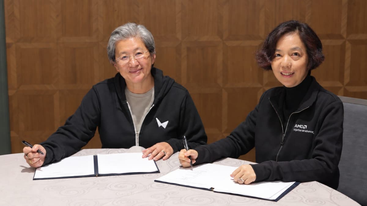 Lisa Su and Fei-Fei Li. Source: Fei-Fei Li's Substack.