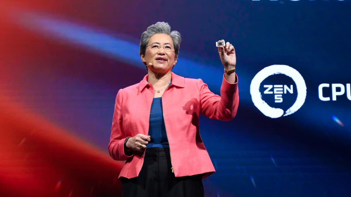 Lisa Su, chair and CEO of AMD. Source: AMD.