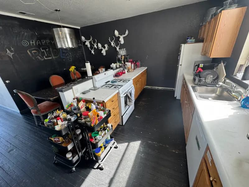 Mission Control’s shared kitchen